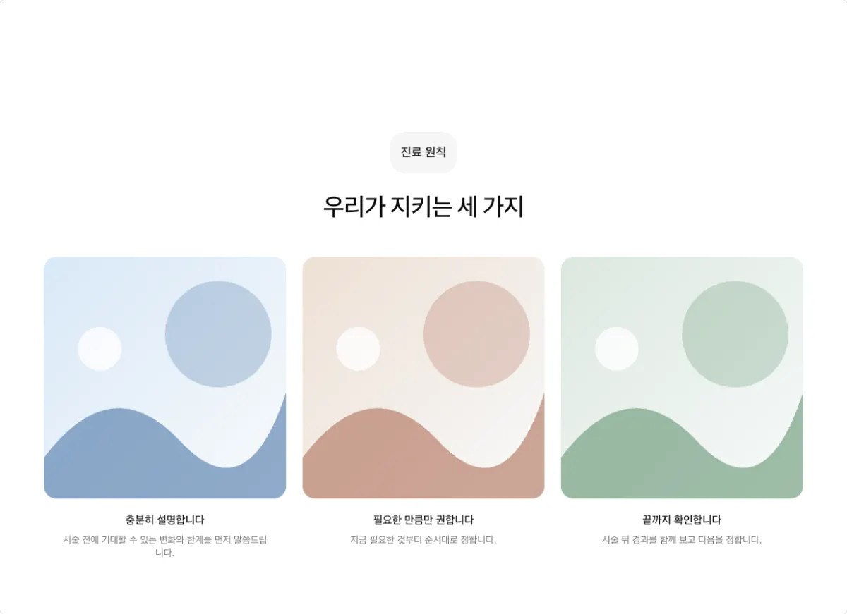 테두리 없는 사진 3열